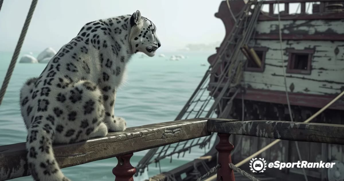Sblocca l'animale domestico del leopardo delle nevi in ​​Skull and Bones: un ambito compagno per le tue avventure