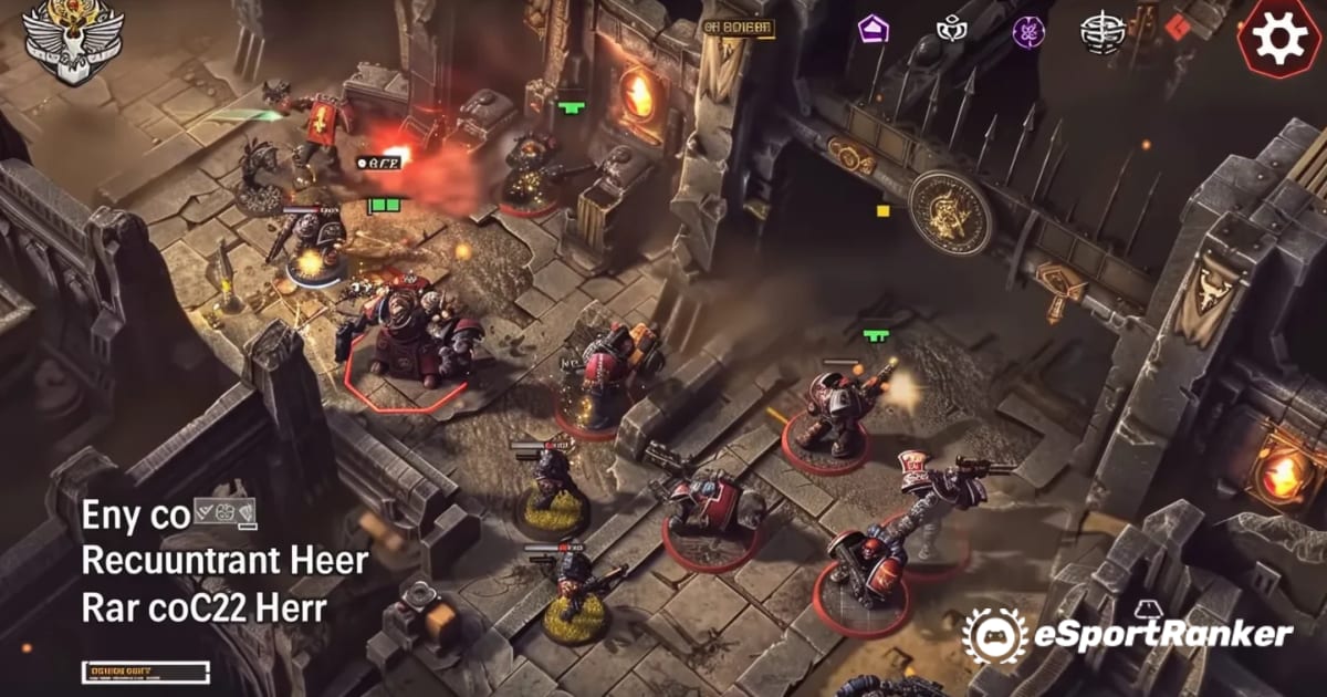 Massimizza il tuo gameplay con i codici gratuiti in Warhammer 40,000 Tacticus
